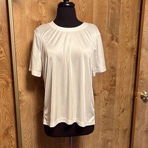 Elegant White Women's Top by Blair